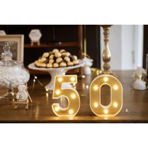LED light numbers